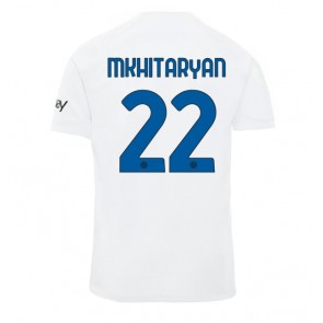 Inter Milan Henrikh Mkhitaryan #22 Udebanetrøje 2023-24 Kort ærmer